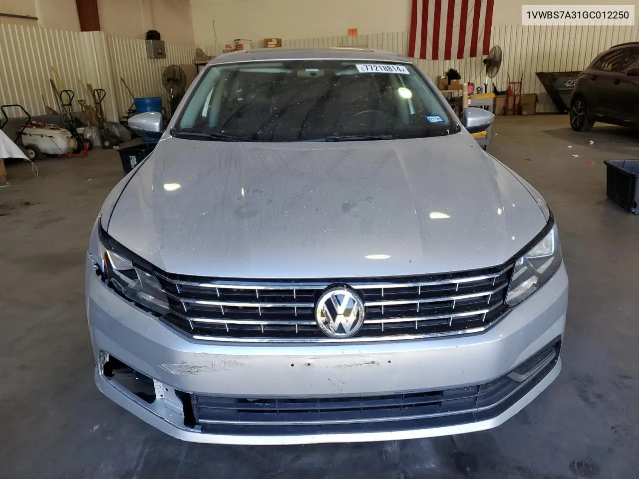 2016 Volkswagen Passat Se VIN: 1VWBS7A31GC012250 Lot: 77218814