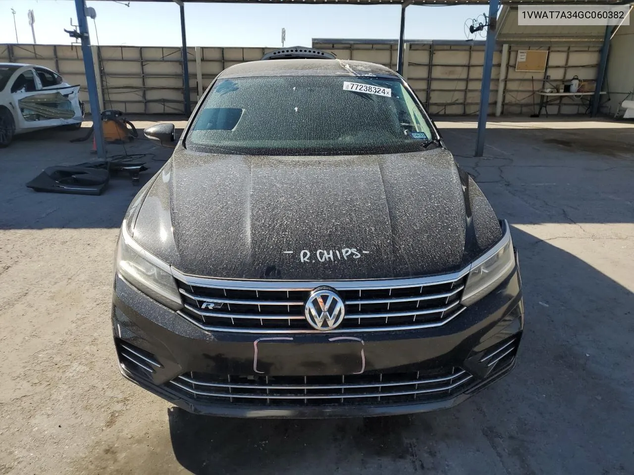 2016 Volkswagen Passat S VIN: 1VWAT7A34GC060382 Lot: 77238324