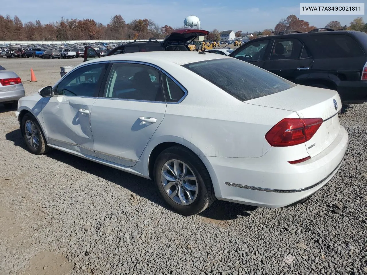 2016 Volkswagen Passat S VIN: 1VWAT7A34GC021811 Lot: 78545164