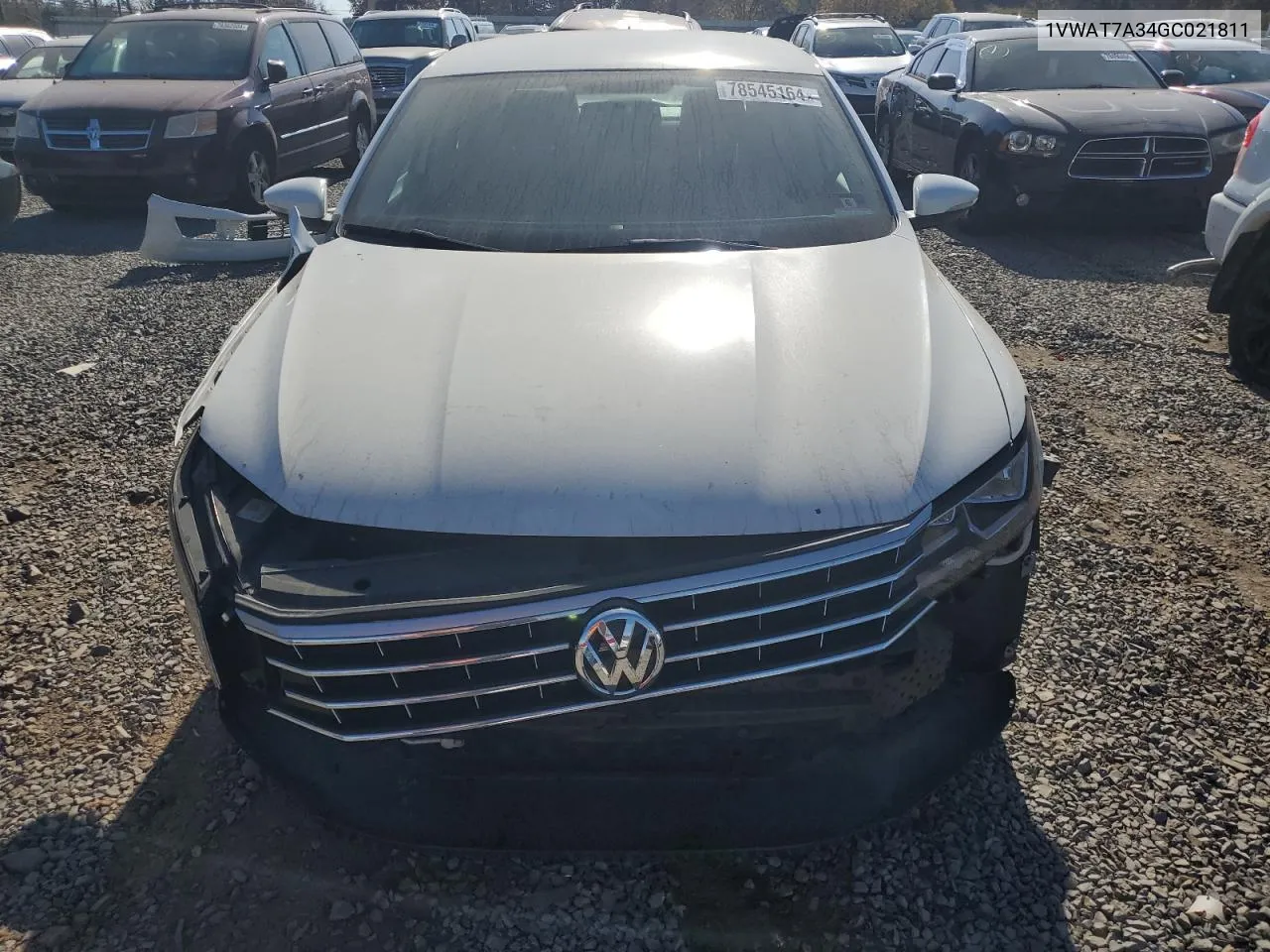 2016 Volkswagen Passat S VIN: 1VWAT7A34GC021811 Lot: 78545164