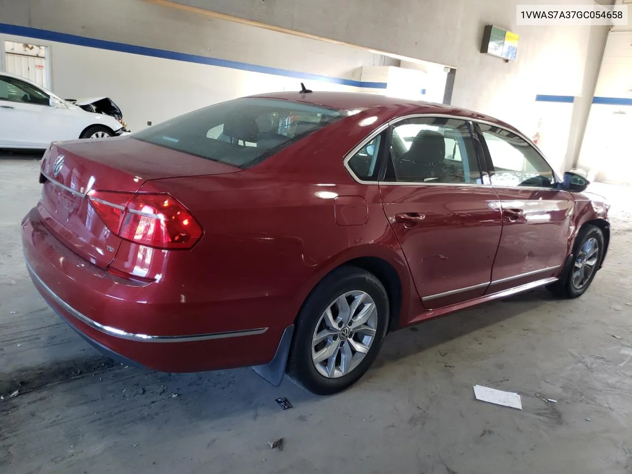 2016 Volkswagen Passat S VIN: 1VWAS7A37GC054658 Lot: 78871474