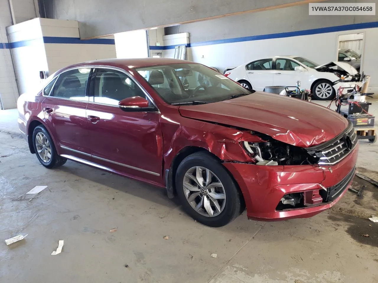 2016 Volkswagen Passat S VIN: 1VWAS7A37GC054658 Lot: 78871474