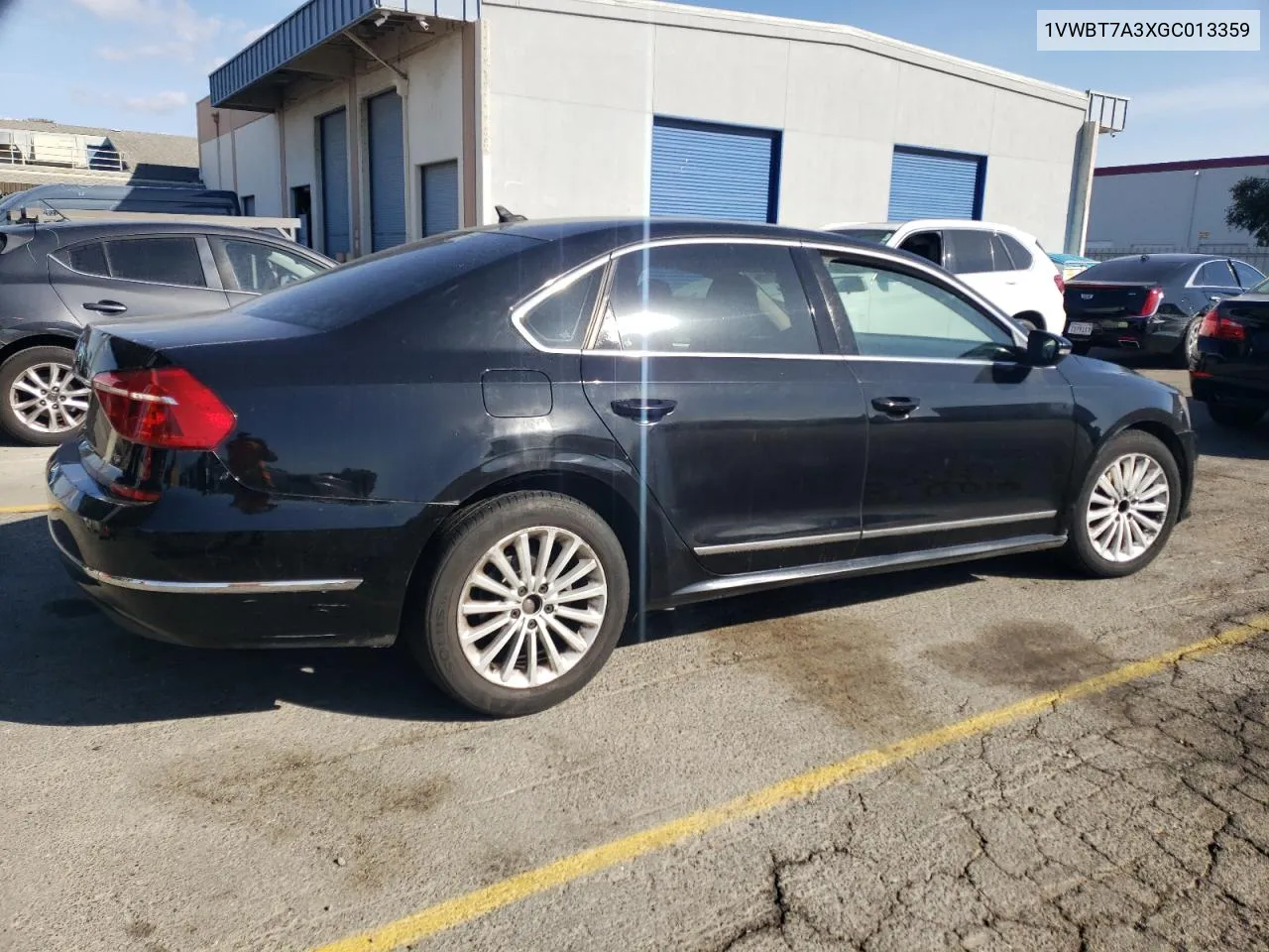 2016 Volkswagen Passat Se VIN: 1VWBT7A3XGC013359 Lot: 78954944