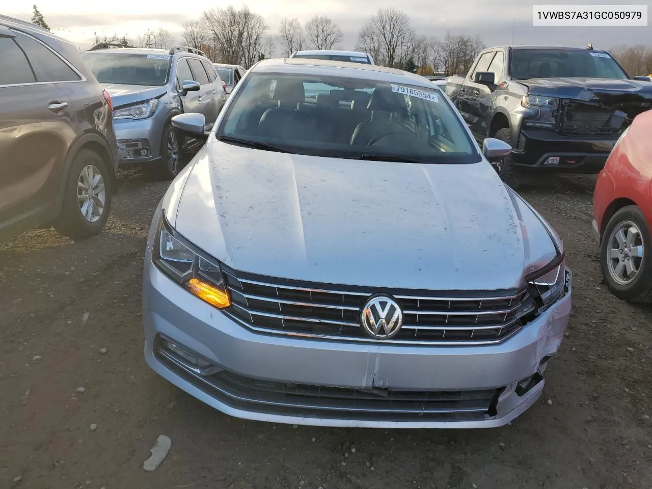 2016 Volkswagen Passat Se VIN: 1VWBS7A31GC050979 Lot: 79185354