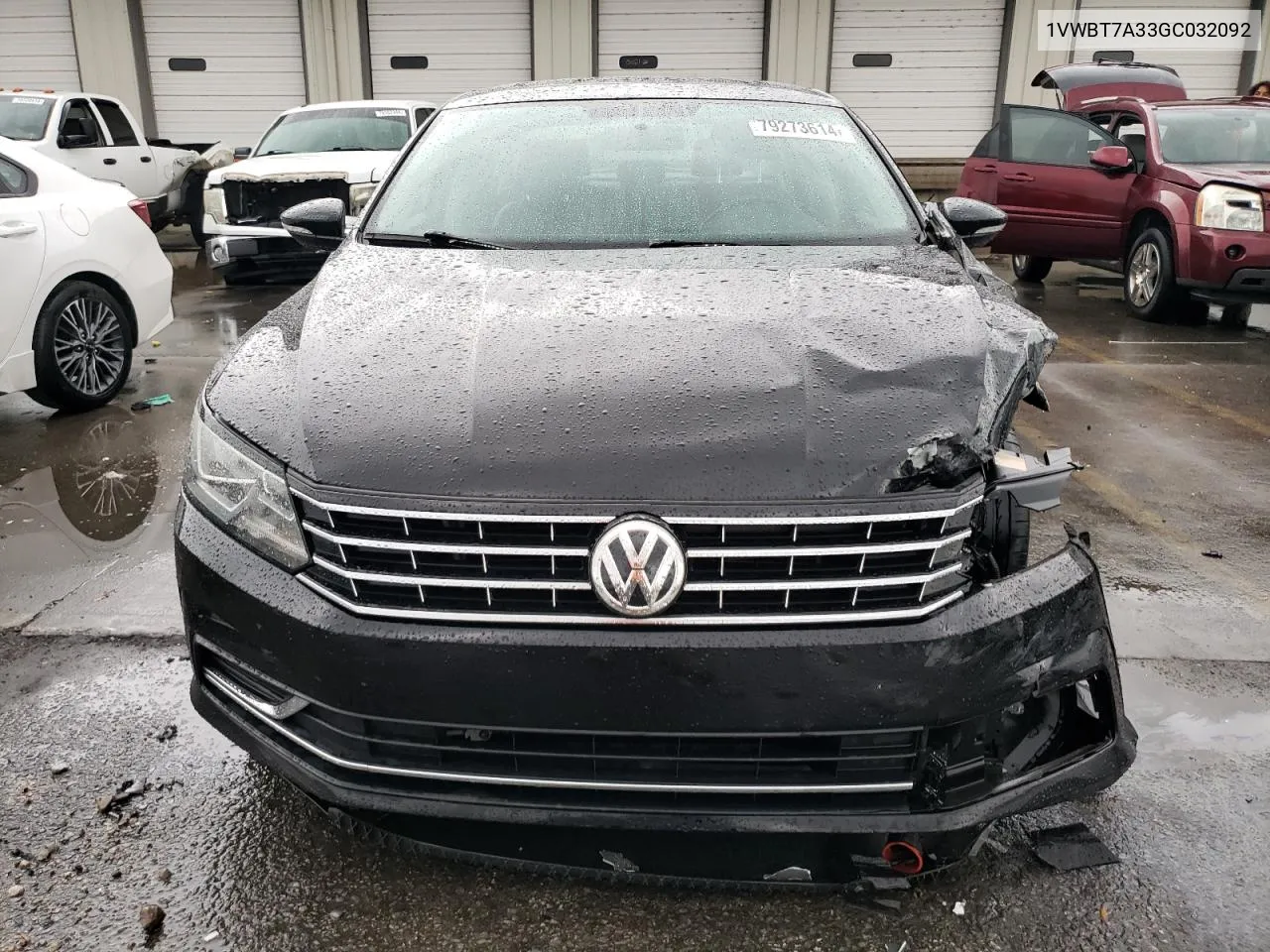 2016 Volkswagen Passat Se VIN: 1VWBT7A33GC032092 Lot: 79273614