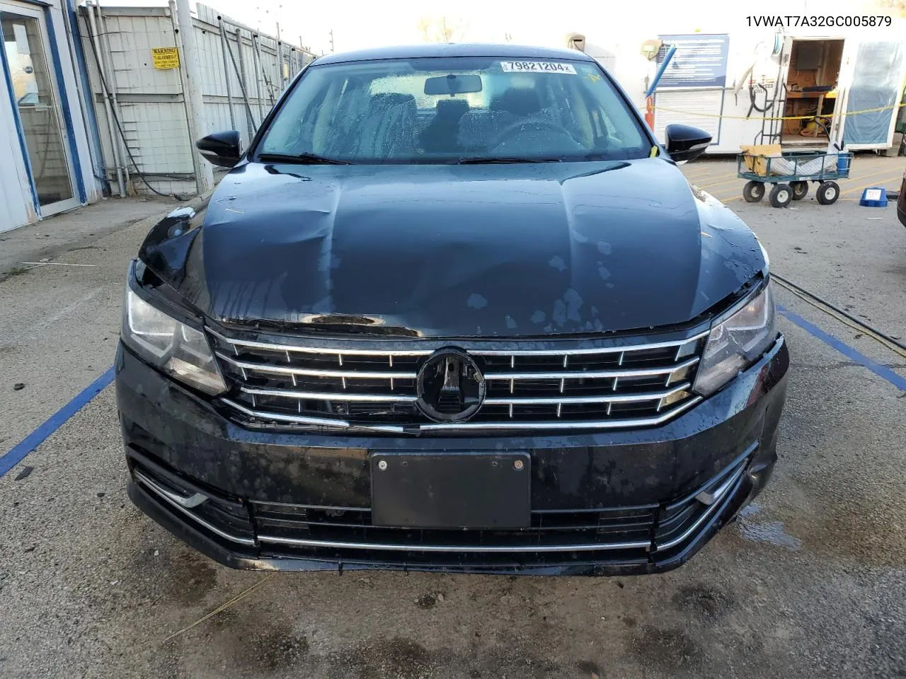 2016 Volkswagen Passat S VIN: 1VWAT7A32GC005879 Lot: 79821204