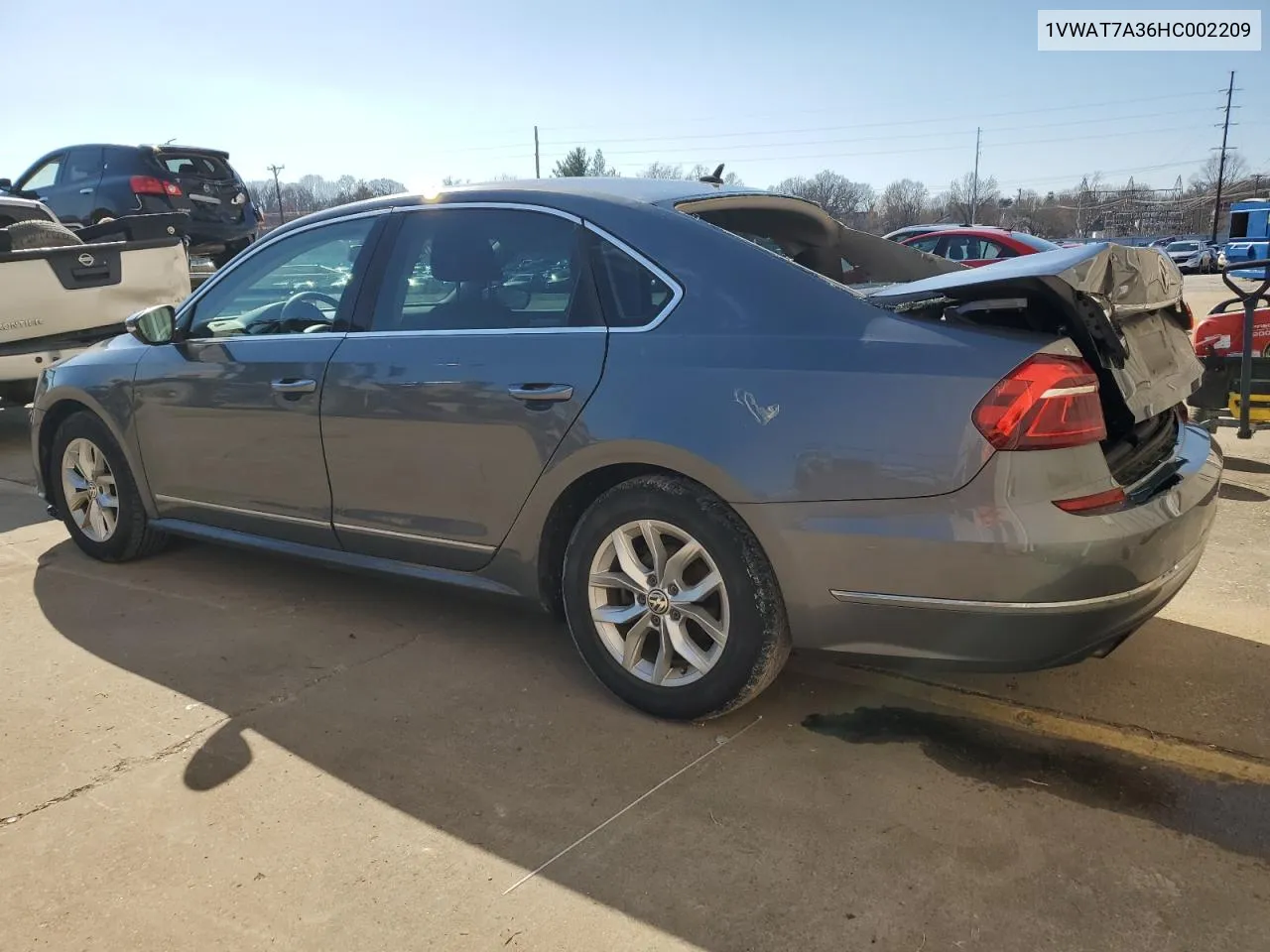 1VWAT7A36HC002209 2017 Volkswagen Passat S