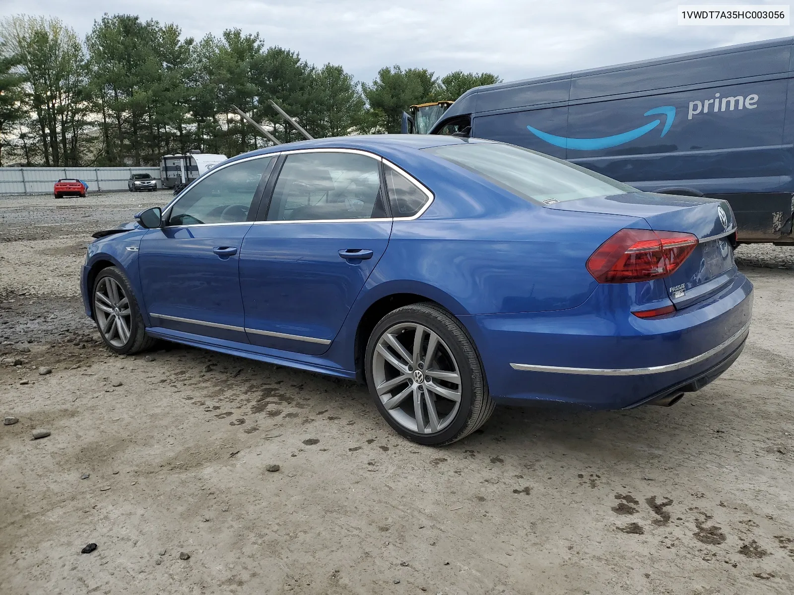 1VWDT7A35HC003056 2017 Volkswagen Passat R-Line