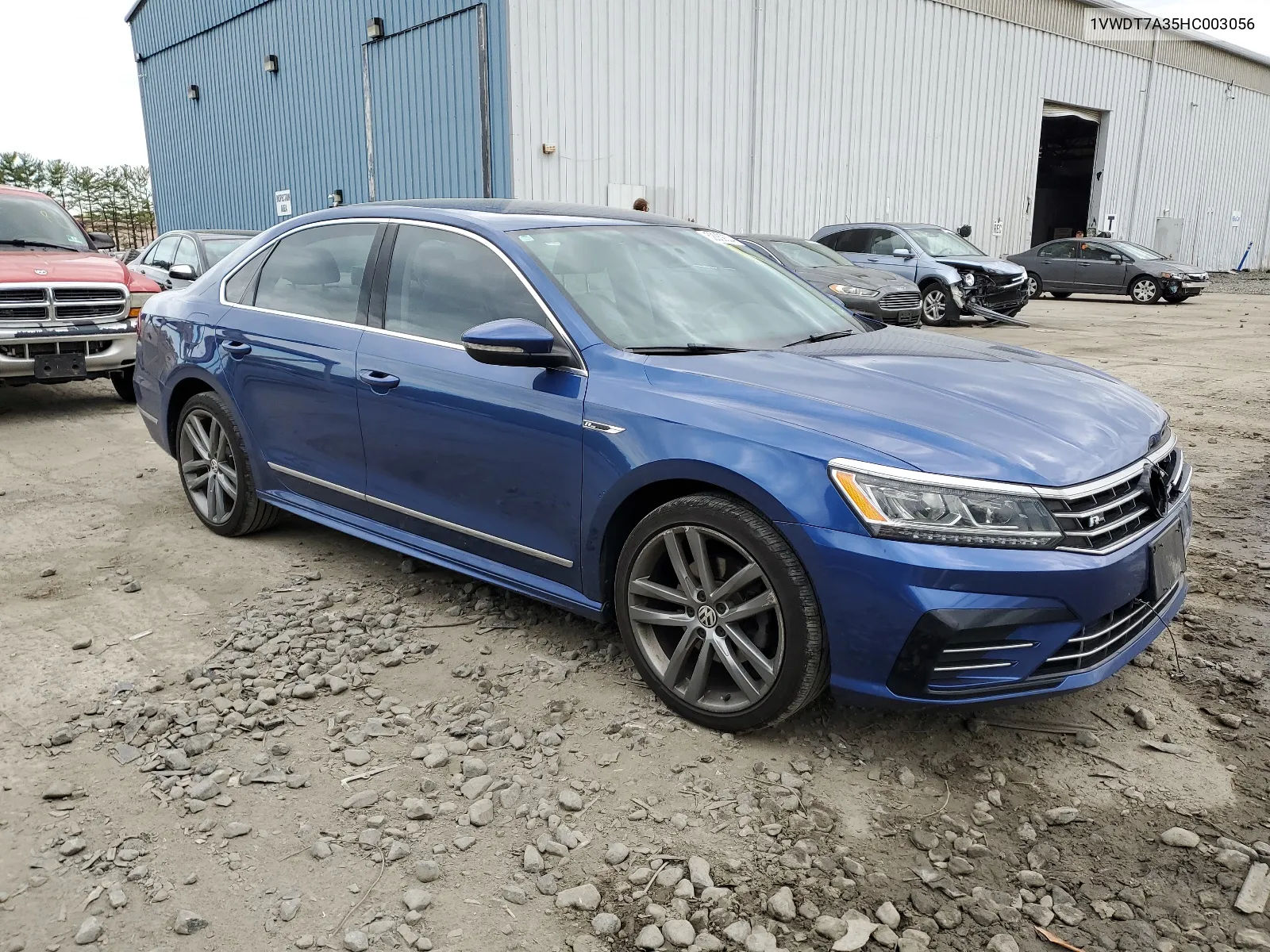 2017 Volkswagen Passat R-Line VIN: 1VWDT7A35HC003056 Lot: 52069334