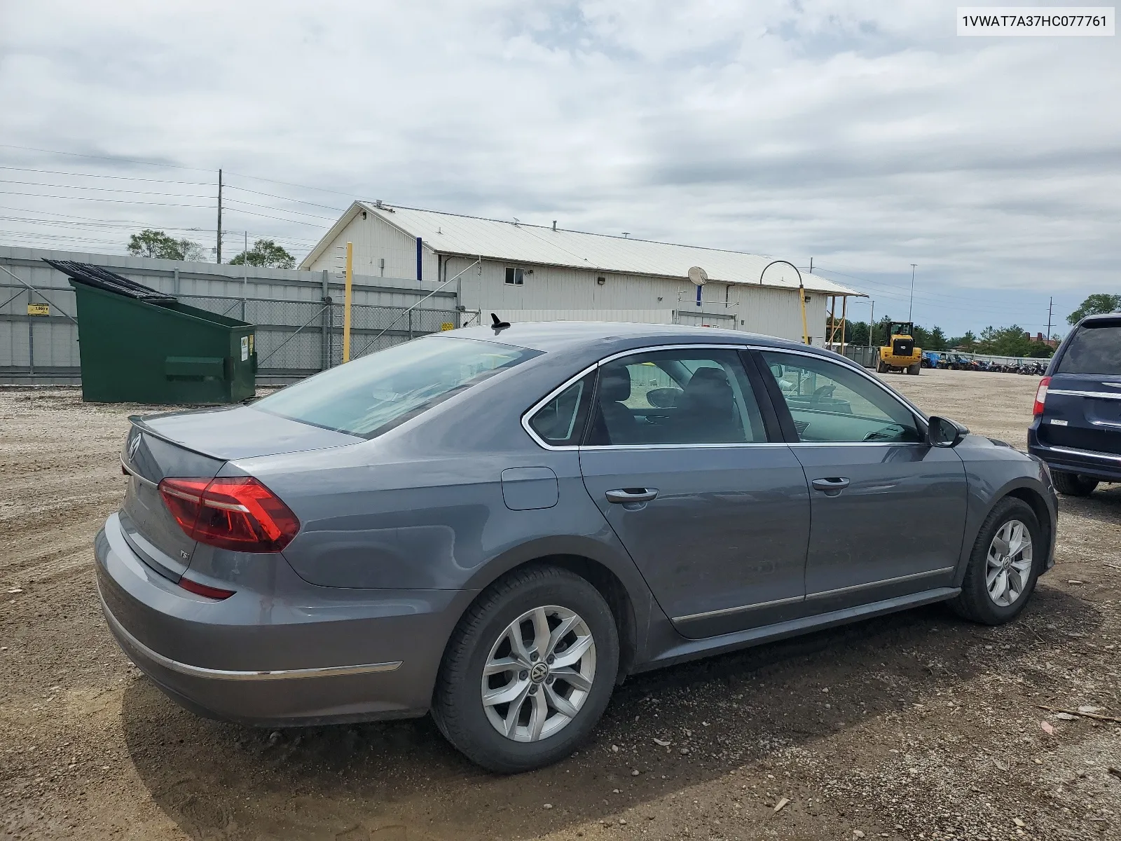 2017 Volkswagen Passat S VIN: 1VWAT7A37HC077761 Lot: 55972394