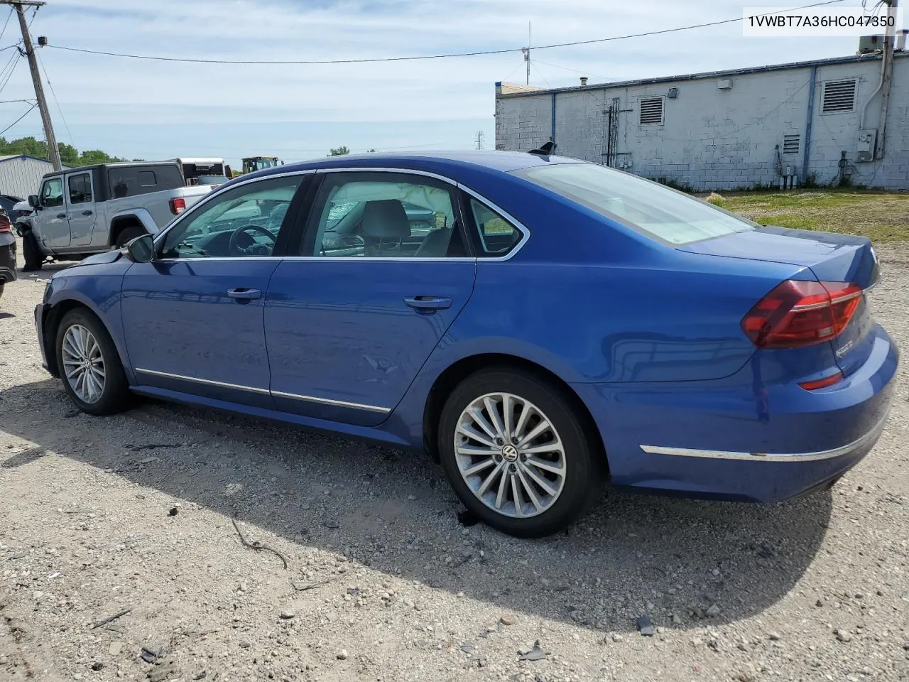 2017 Volkswagen Passat Se VIN: 1VWBT7A36HC047350 Lot: 56163604