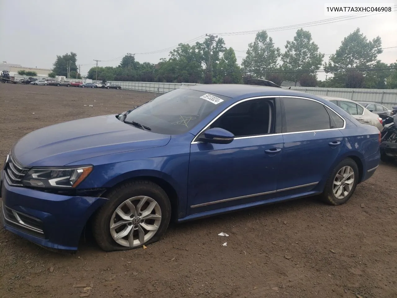 2017 Volkswagen Passat S VIN: 1VWAT7A3XHC046908 Lot: 59133024