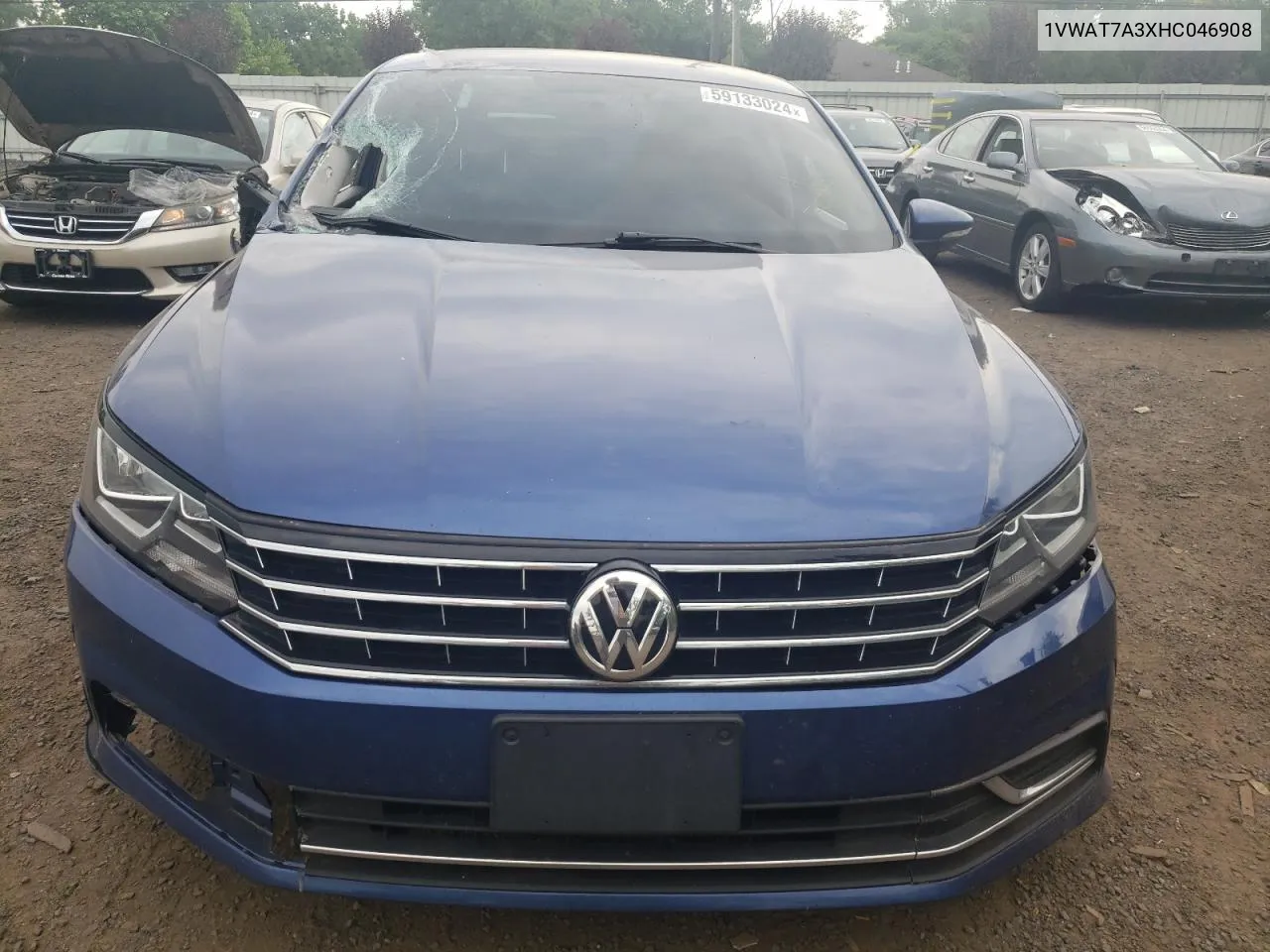 2017 Volkswagen Passat S VIN: 1VWAT7A3XHC046908 Lot: 59133024