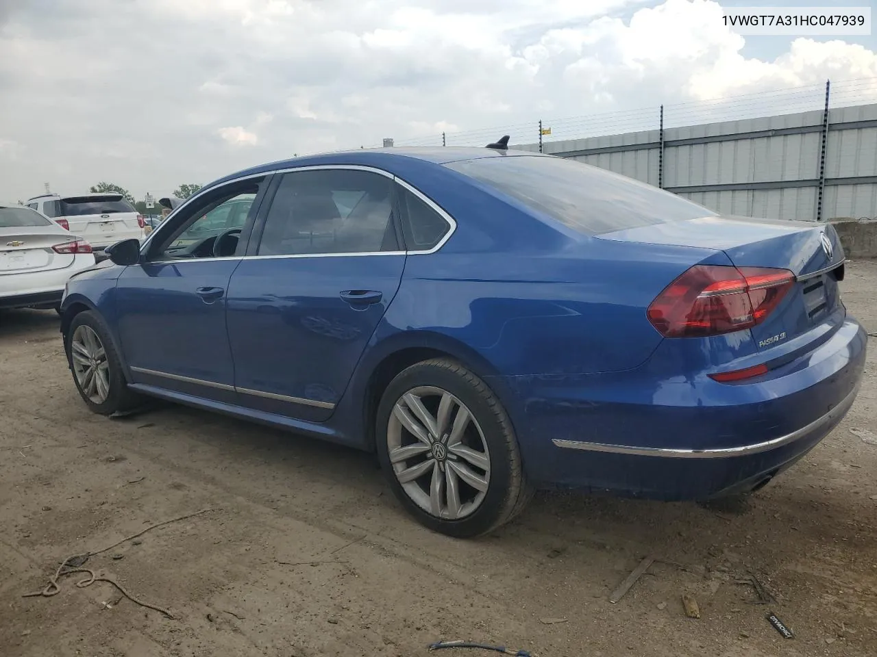 1VWGT7A31HC047939 2017 Volkswagen Passat Se