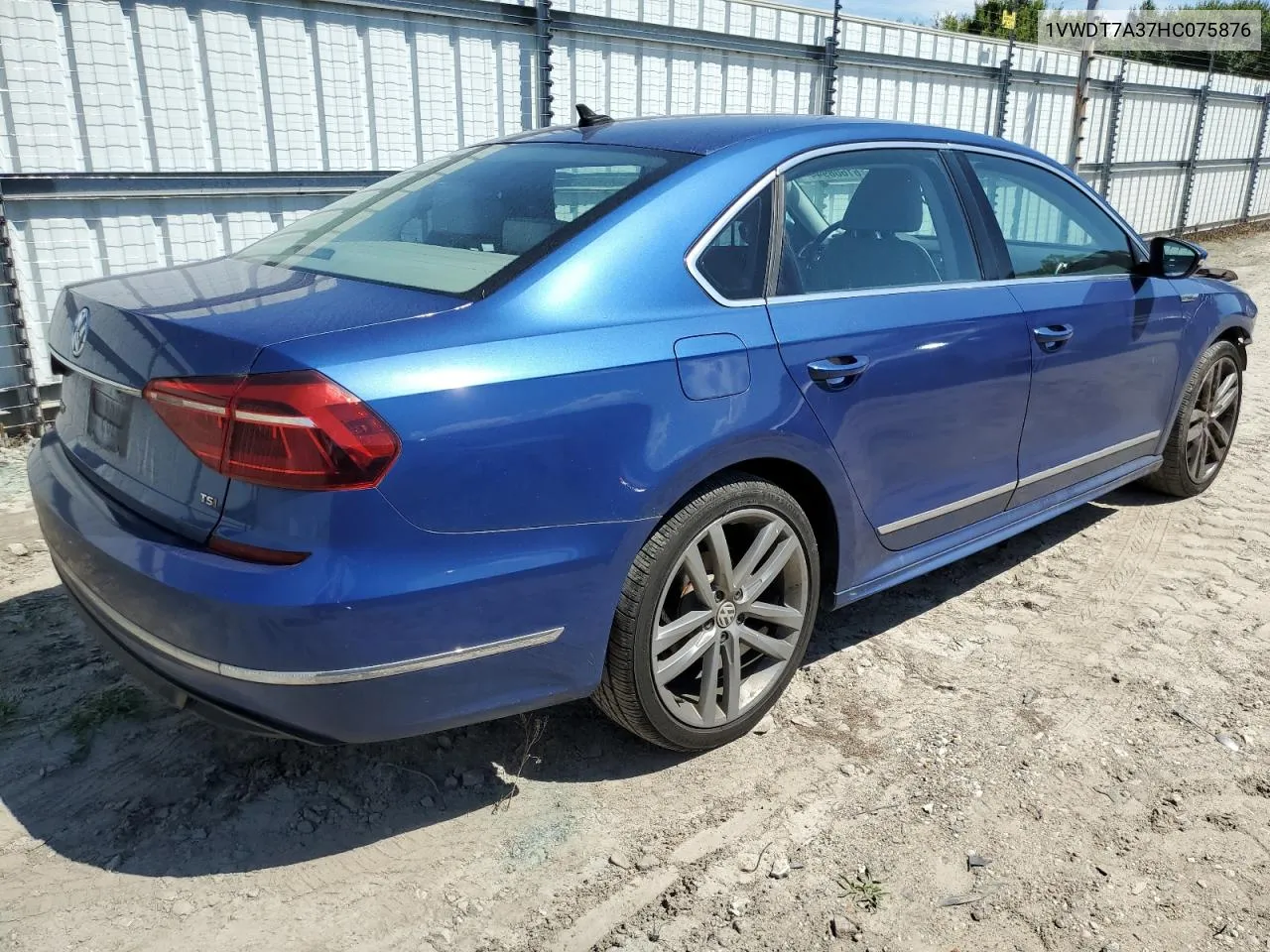 2017 Volkswagen Passat R-Line VIN: 1VWDT7A37HC075876 Lot: 61608944