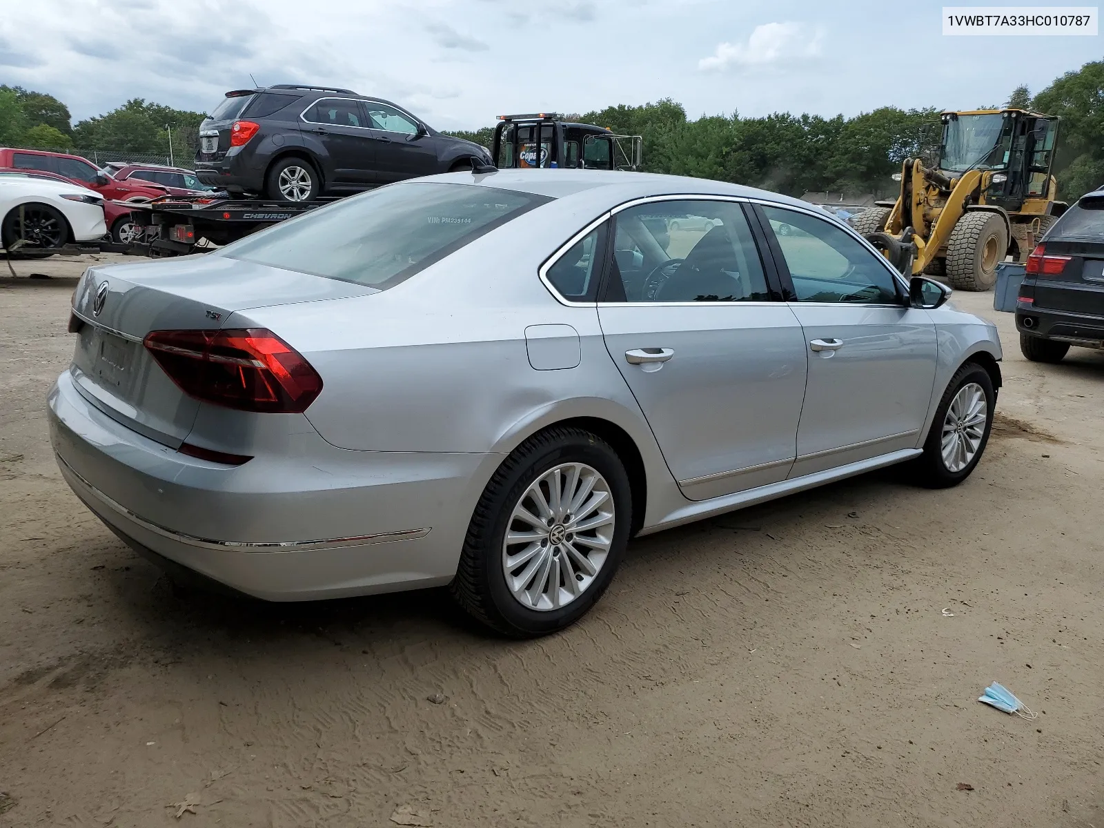 2017 Volkswagen Passat Se VIN: 1VWBT7A33HC010787 Lot: 63038534