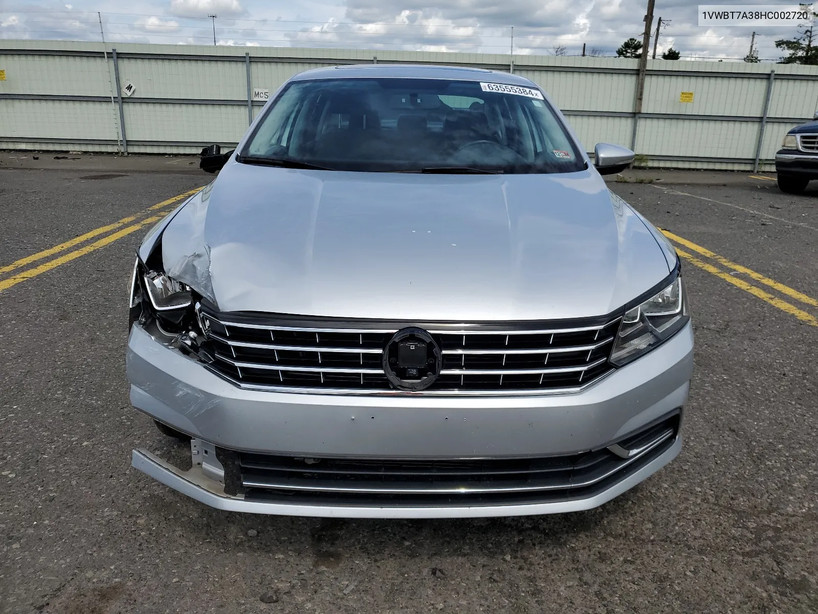 1VWBT7A38HC002720 2017 Volkswagen Passat Se