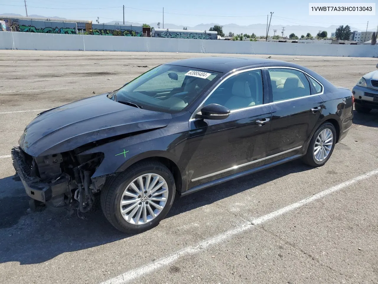 2017 Volkswagen Passat Se VIN: 1VWBT7A33HC013043 Lot: 63985404