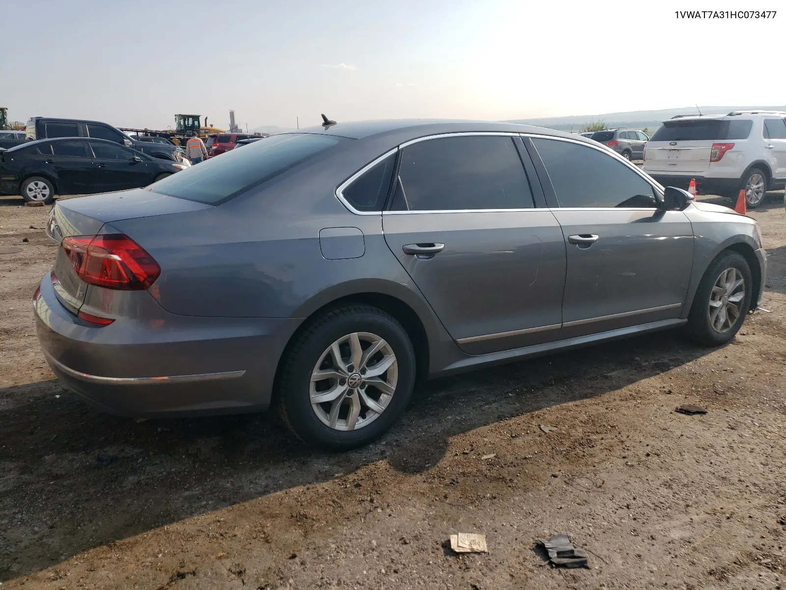 1VWAT7A31HC073477 2017 Volkswagen Passat S