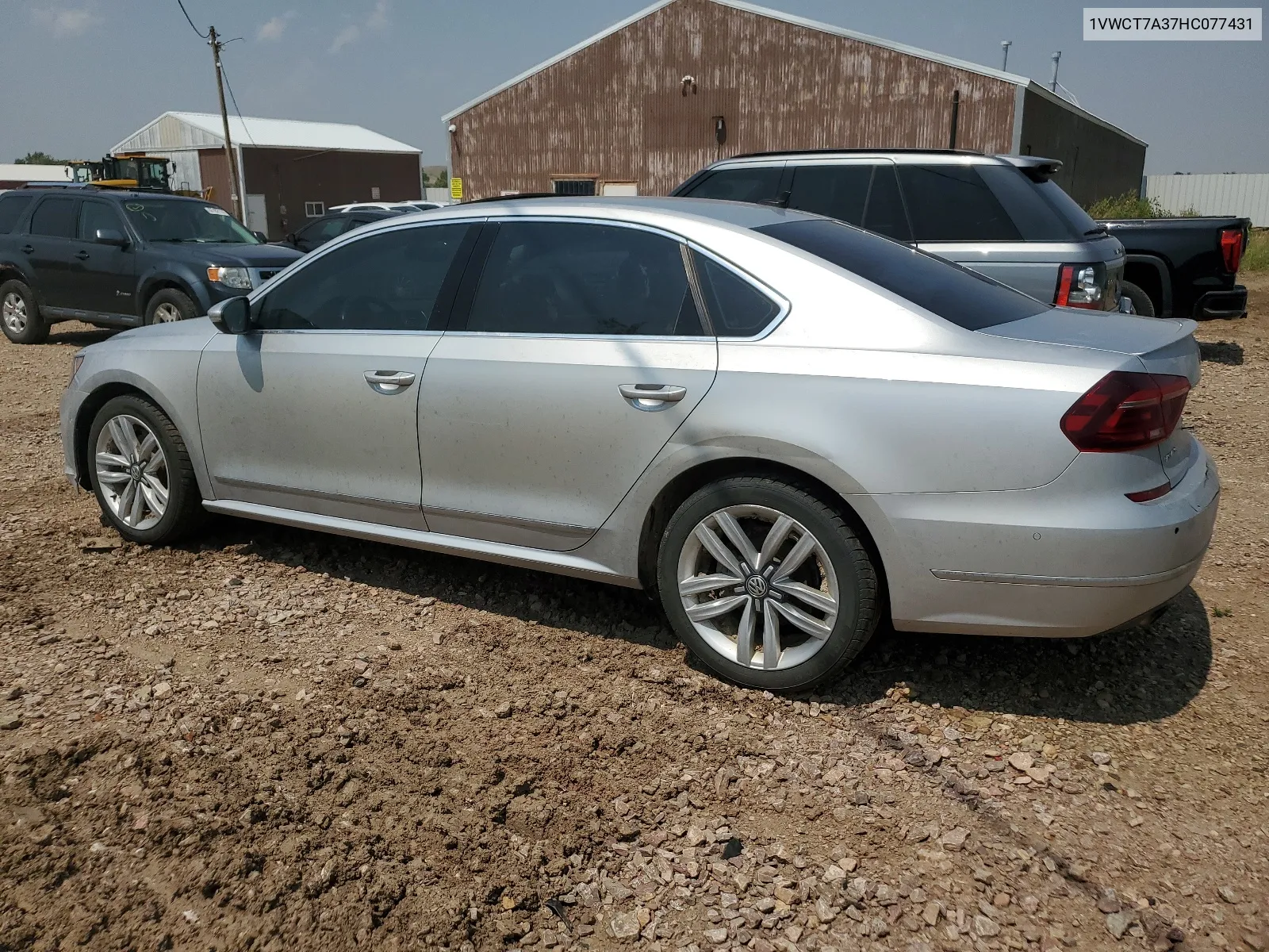 2017 Volkswagen Passat Sel Premium VIN: 1VWCT7A37HC077431 Lot: 65337614