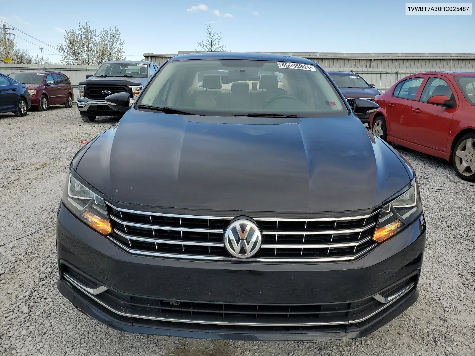 2017 Volkswagen Passat Se VIN: 1VWBT7A30HC025487 Lot: 65510684