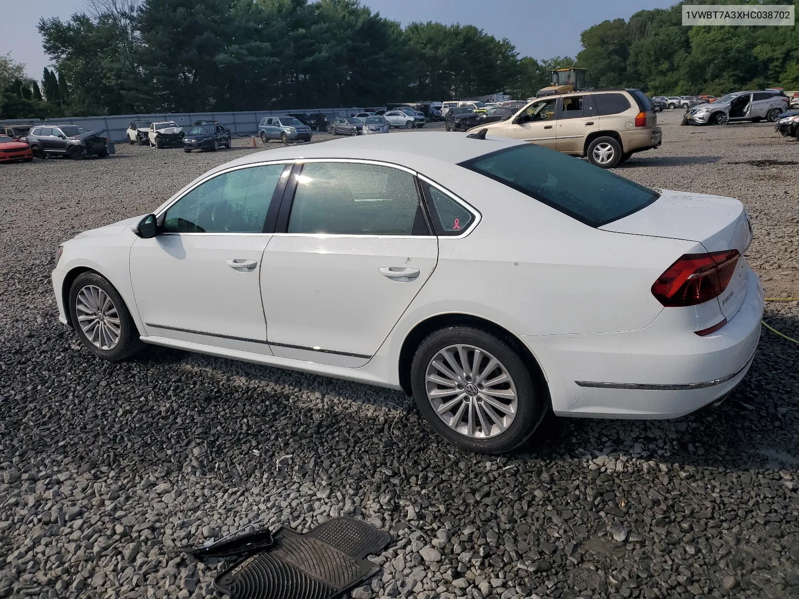 2017 Volkswagen Passat Se VIN: 1VWBT7A3XHC038702 Lot: 65541284