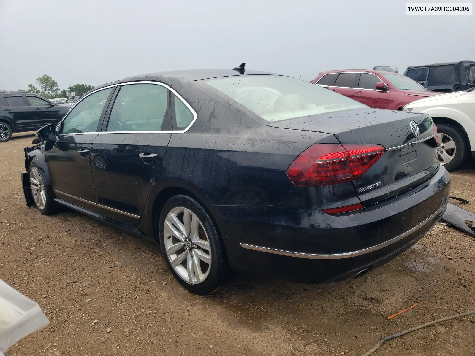 1VWCT7A39HC004206 2017 Volkswagen Passat Sel Premium