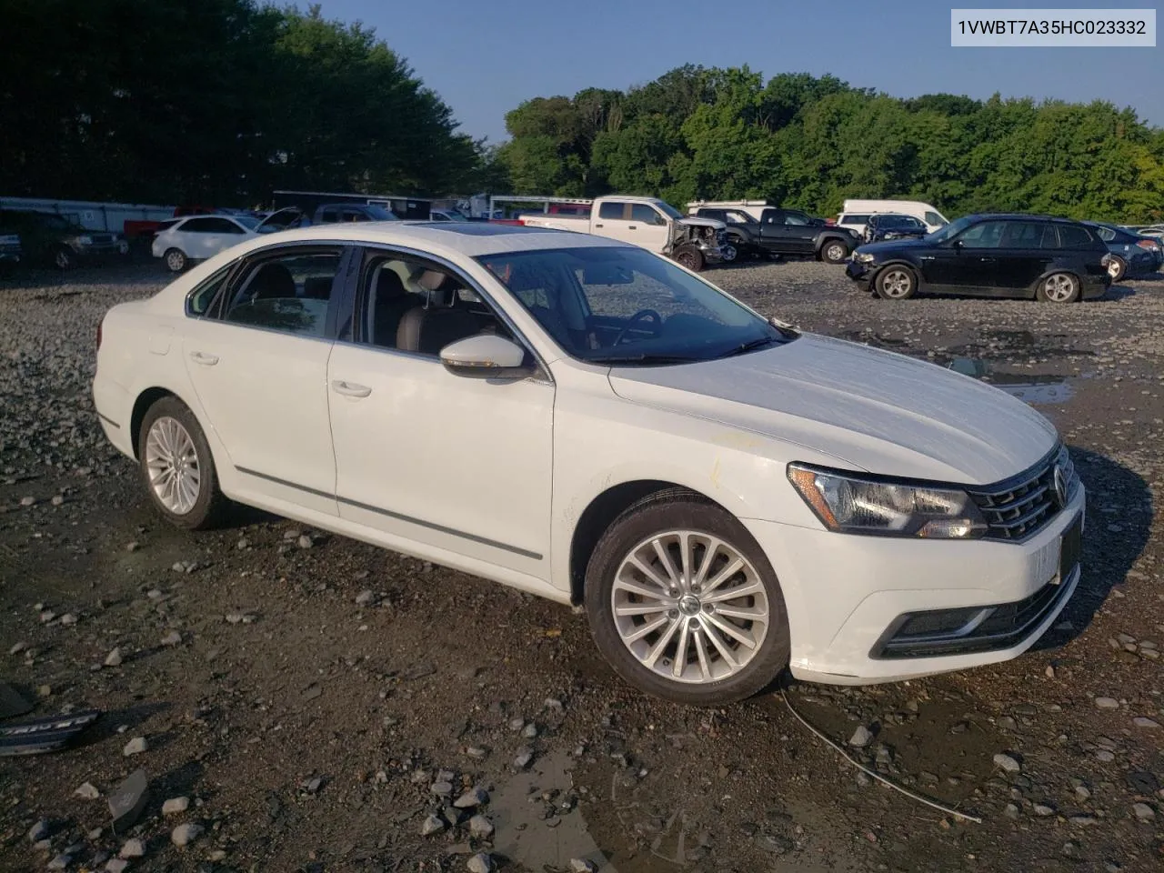 2017 Volkswagen Passat Se VIN: 1VWBT7A35HC023332 Lot: 65707154