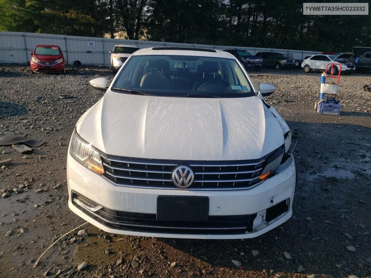 2017 Volkswagen Passat Se VIN: 1VWBT7A35HC023332 Lot: 65707154