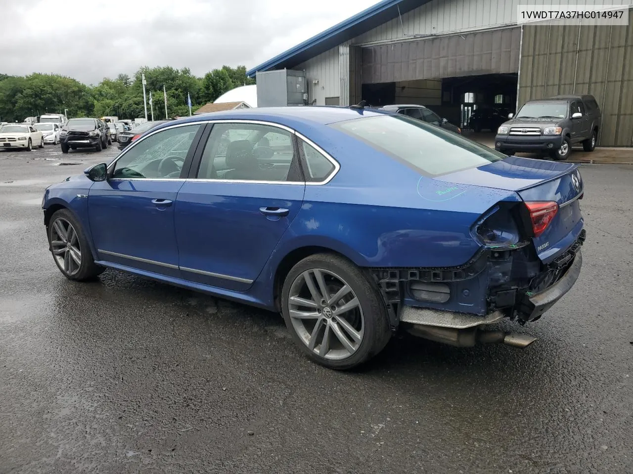 1VWDT7A37HC014947 2017 Volkswagen Passat R-Line