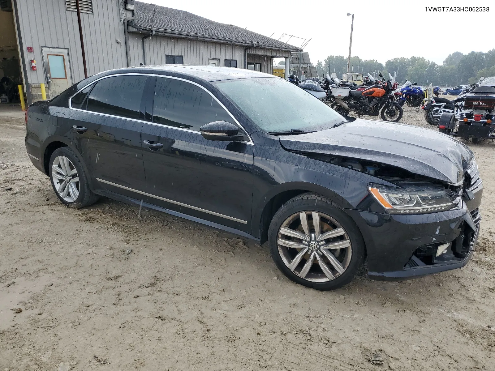 2017 Volkswagen Passat Se VIN: 1VWGT7A33HC062538 Lot: 66175534