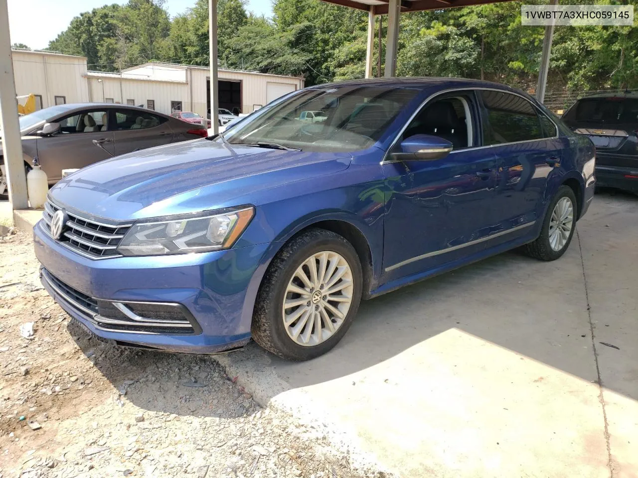 2017 Volkswagen Passat Se VIN: 1VWBT7A3XHC059145 Lot: 66204284