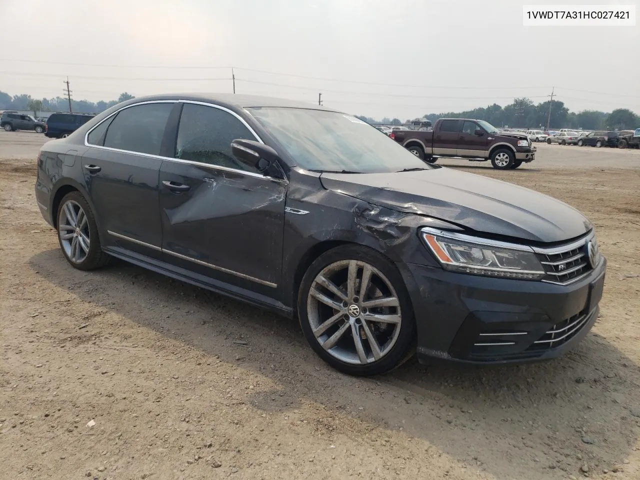 2017 Volkswagen Passat R-Line VIN: 1VWDT7A31HC027421 Lot: 66368894