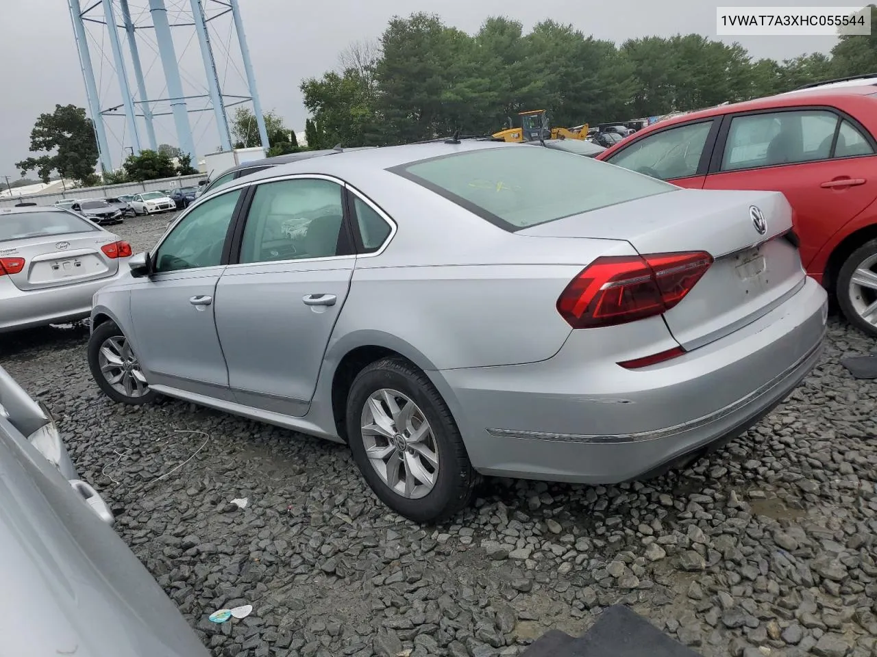 2017 Volkswagen Passat S VIN: 1VWAT7A3XHC055544 Lot: 66406594