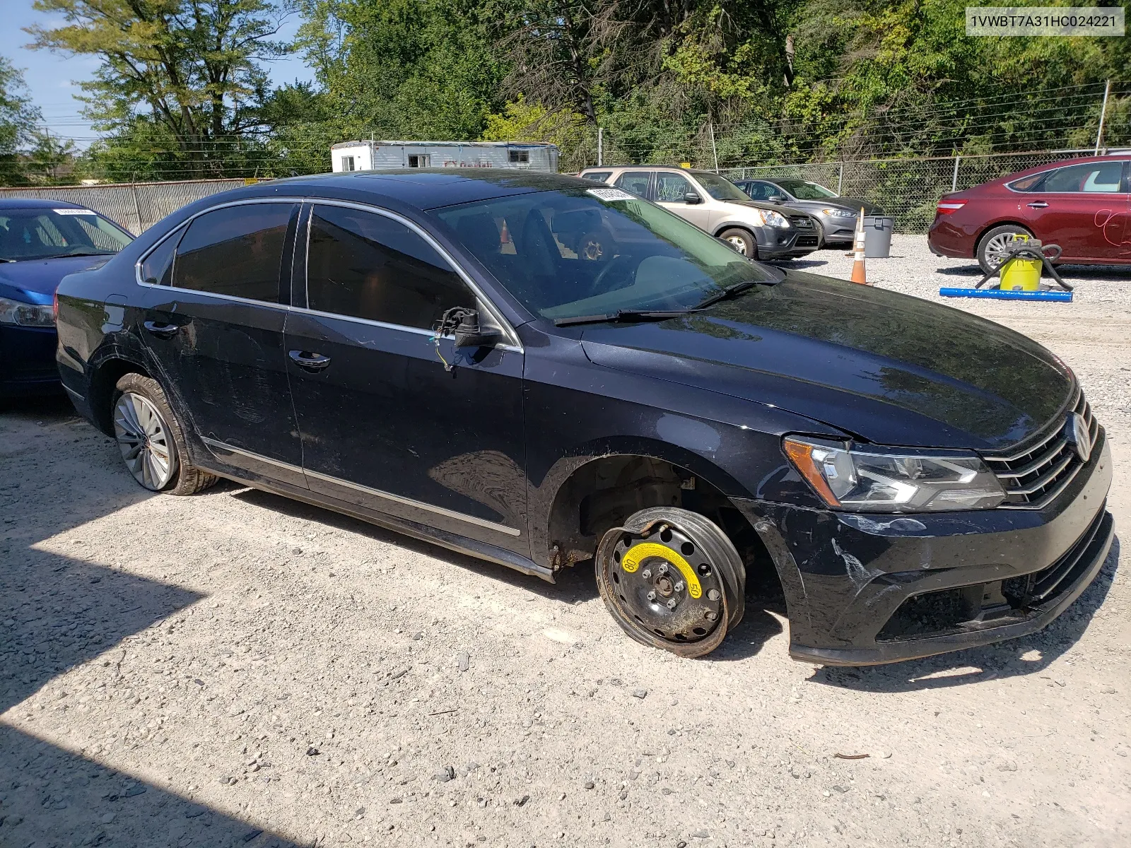 2017 Volkswagen Passat Se VIN: 1VWBT7A31HC024221 Lot: 66545254