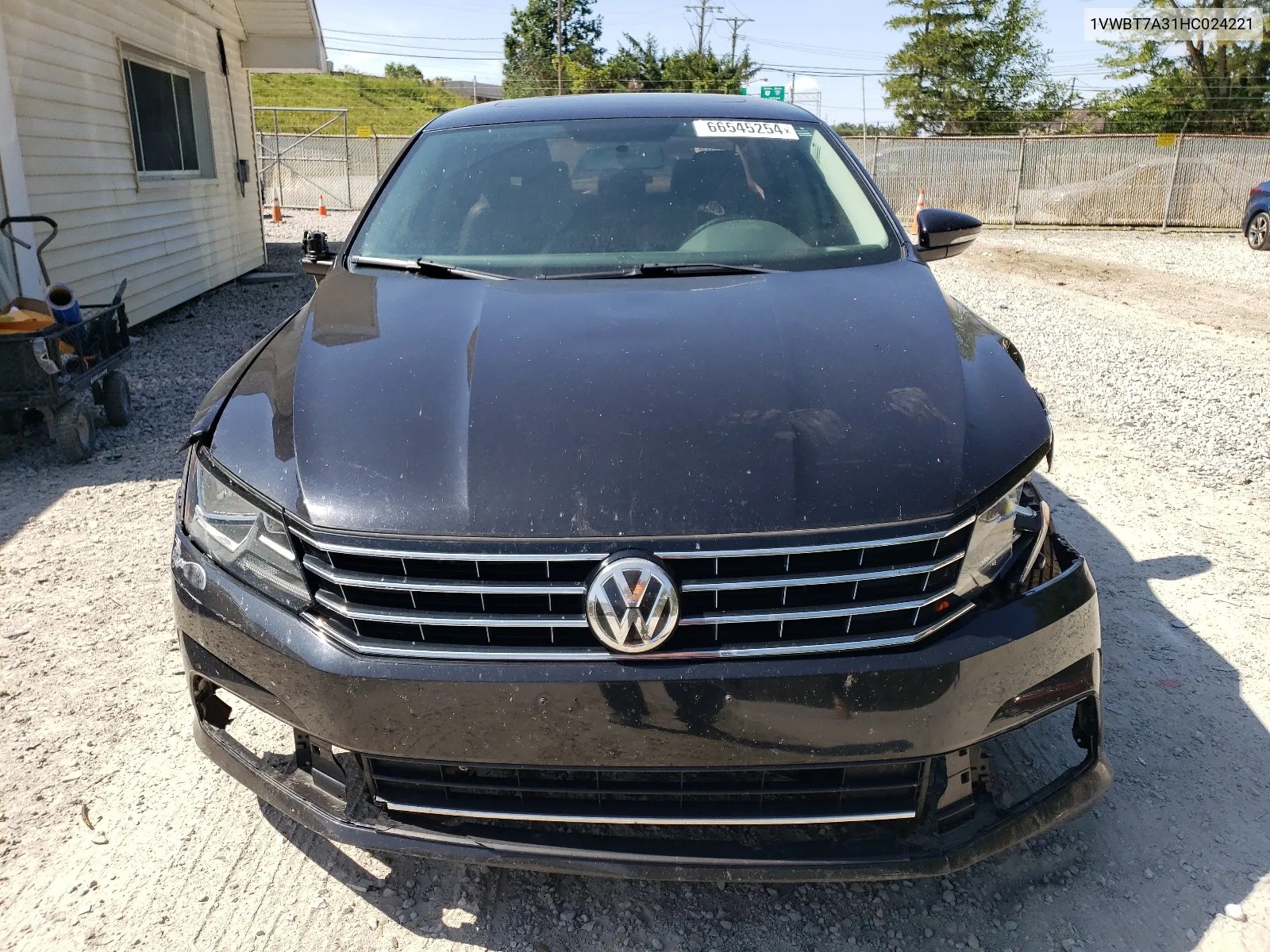 2017 Volkswagen Passat Se VIN: 1VWBT7A31HC024221 Lot: 66545254