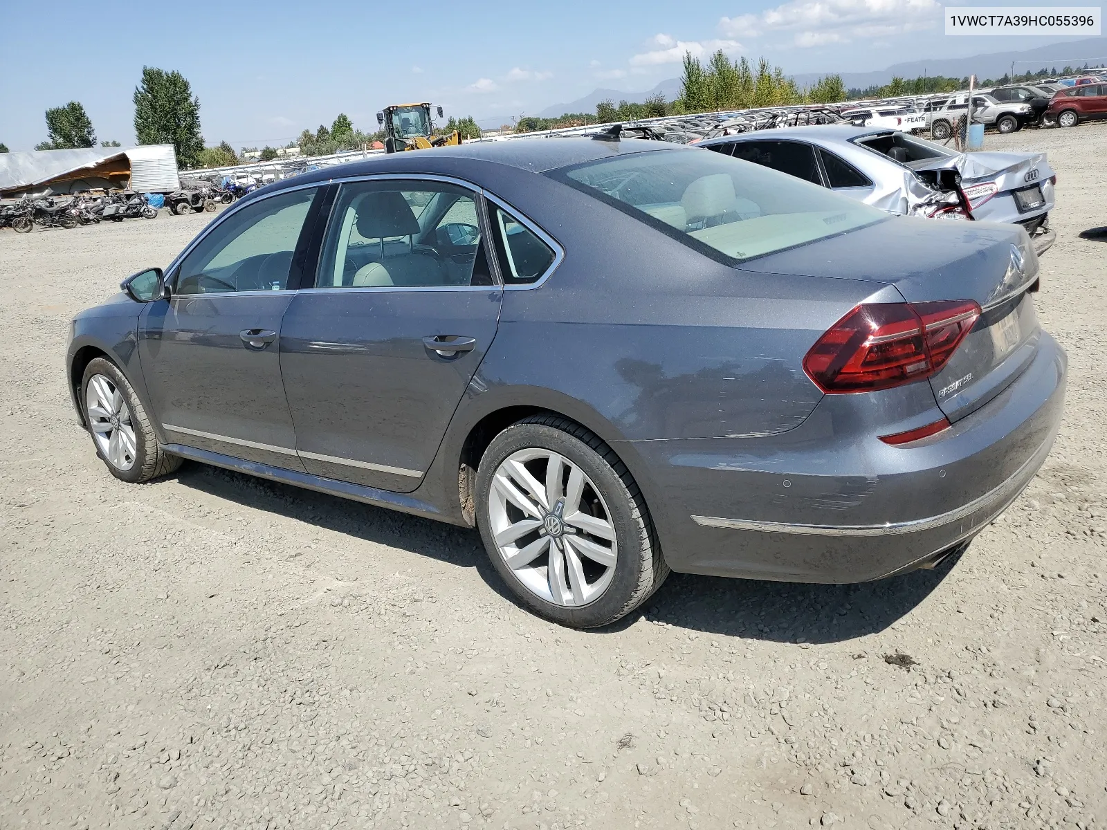 2017 Volkswagen Passat Sel Premium VIN: 1VWCT7A39HC055396 Lot: 66577764