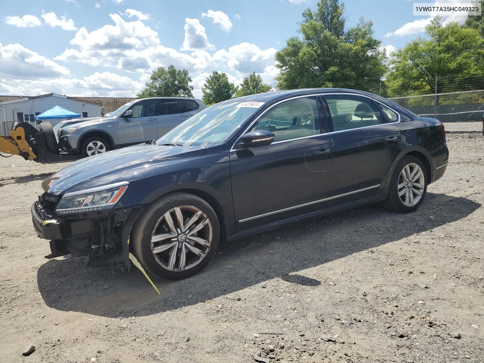 2017 Volkswagen Passat Se VIN: 1VWGT7A35HC049323 Lot: 66929924