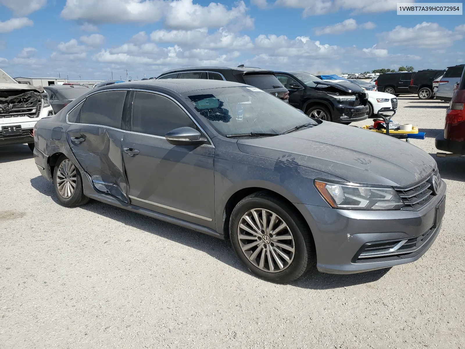 2017 Volkswagen Passat Se VIN: 1VWBT7A39HC072954 Lot: 67408114