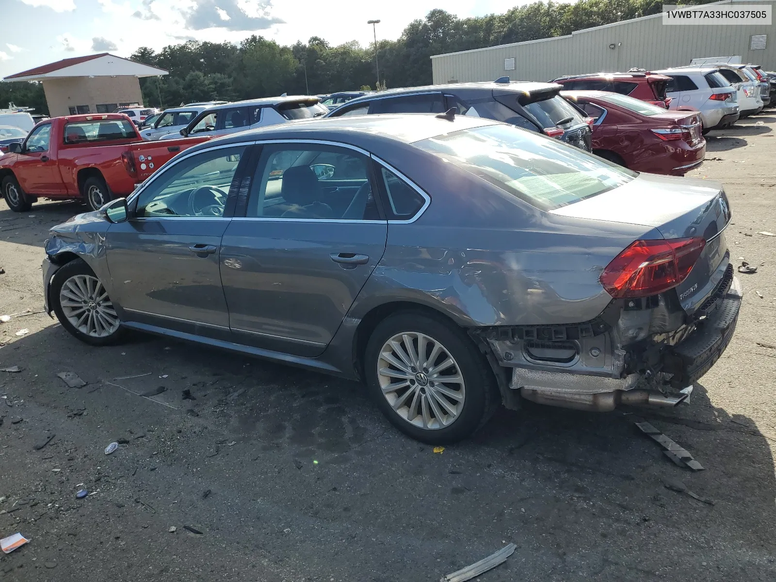 2017 Volkswagen Passat Se VIN: 1VWBT7A33HC037505 Lot: 67549794