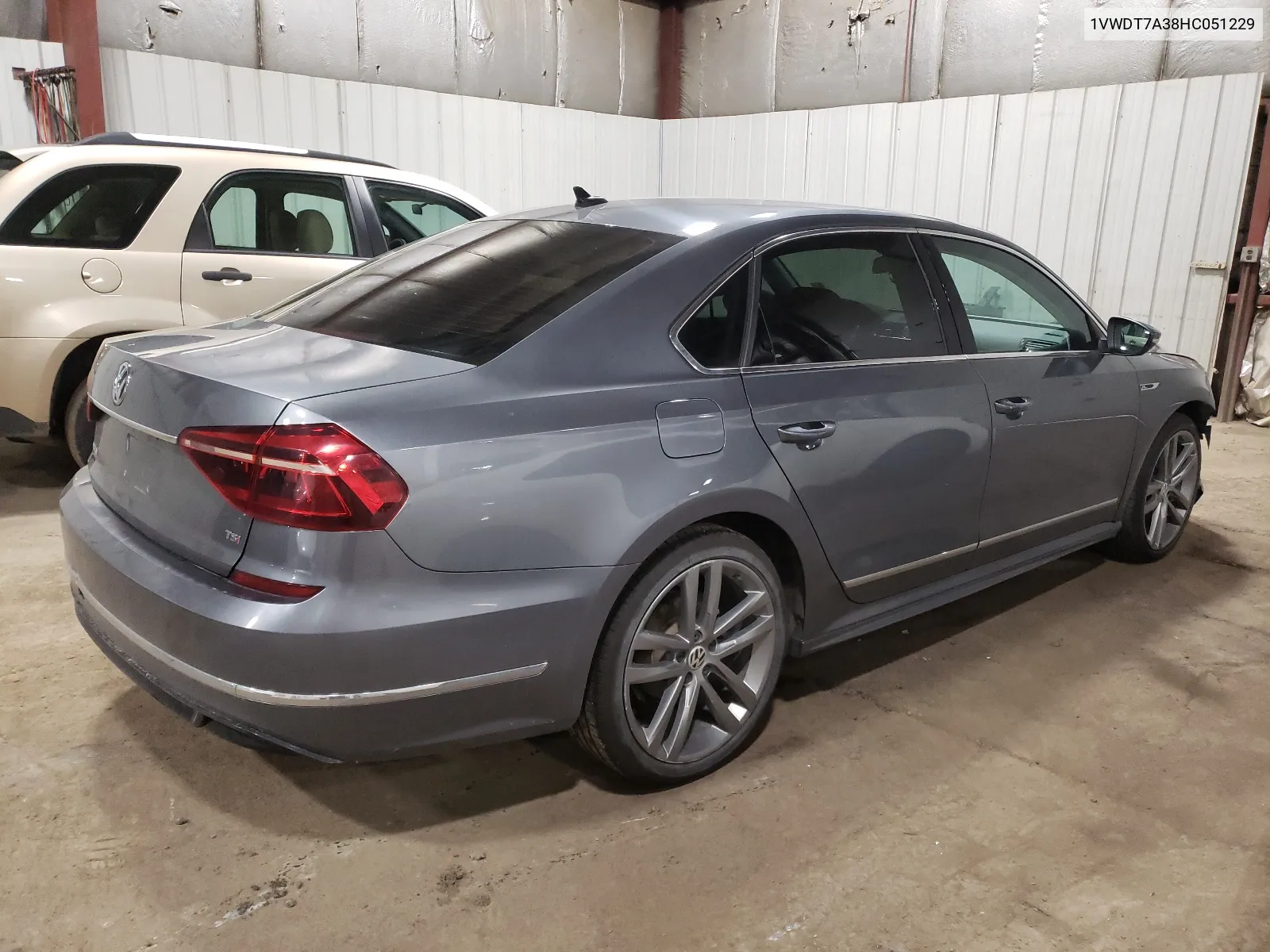 1VWDT7A38HC051229 2017 Volkswagen Passat R-Line