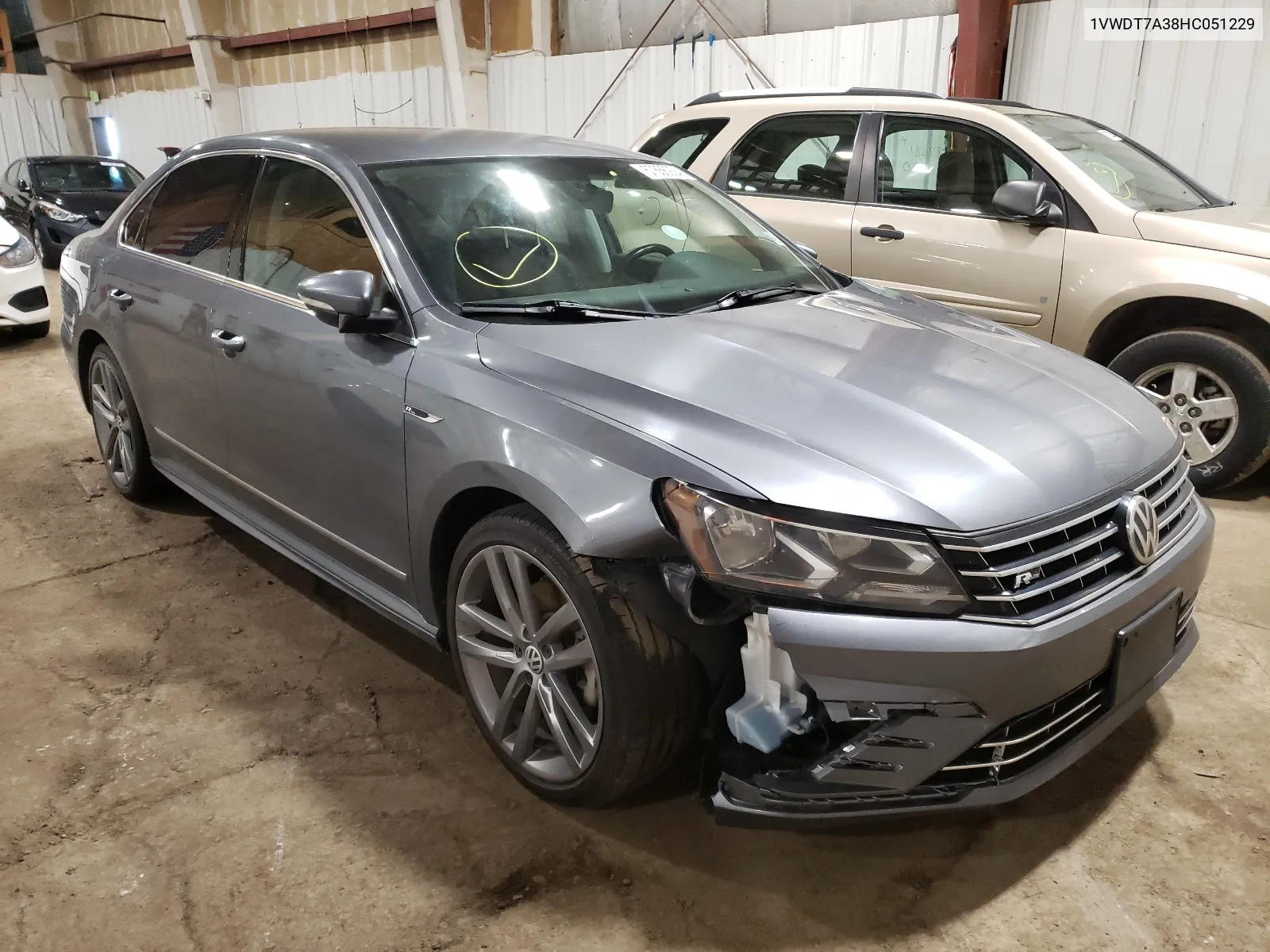 2017 Volkswagen Passat R-Line VIN: 1VWDT7A38HC051229 Lot: 67866924