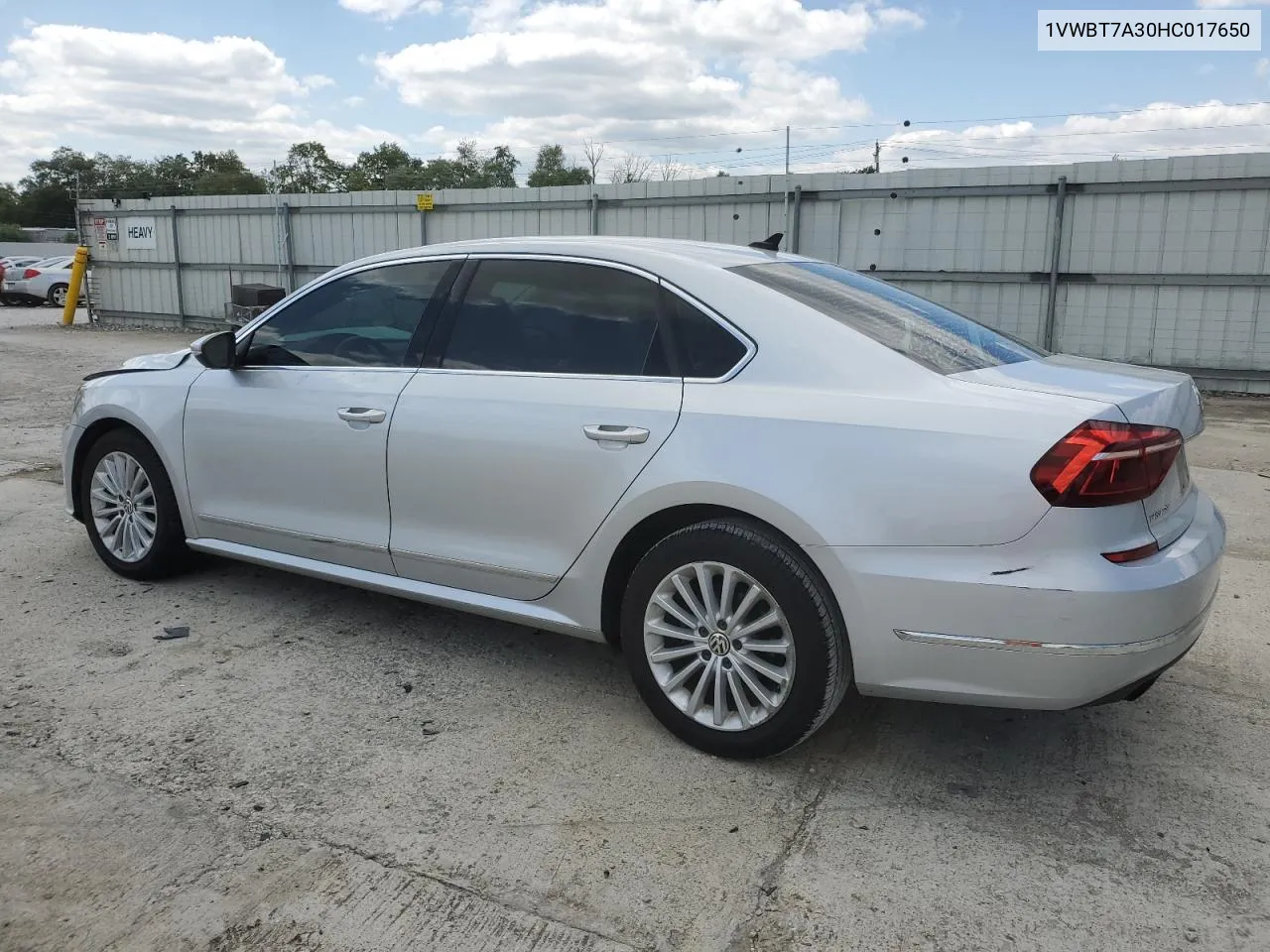 1VWBT7A30HC017650 2017 Volkswagen Passat Se