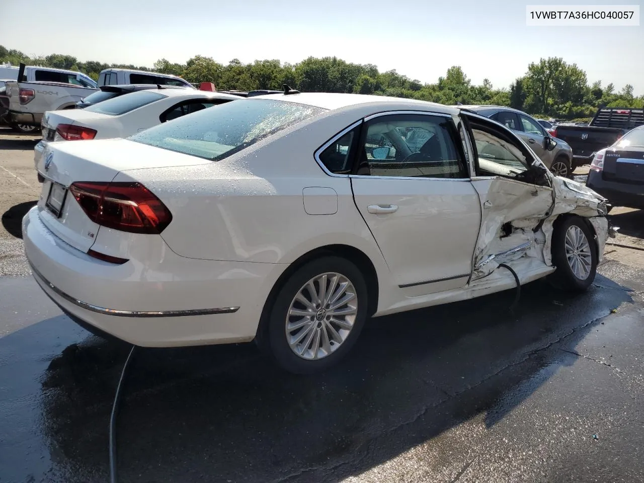 2017 Volkswagen Passat Se VIN: 1VWBT7A36HC040057 Lot: 68536504