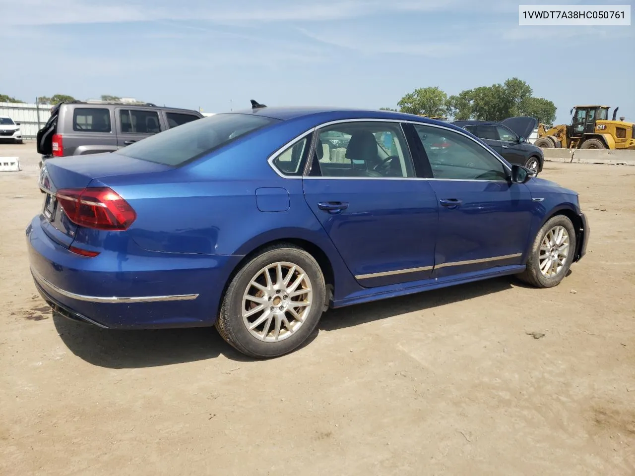 1VWDT7A38HC050761 2017 Volkswagen Passat R-Line