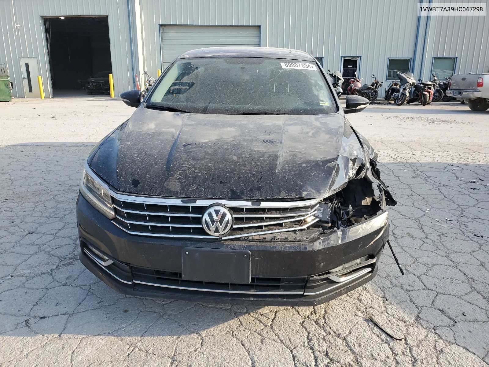 2017 Volkswagen Passat Se VIN: 1VWBT7A39HC067298 Lot: 69007334