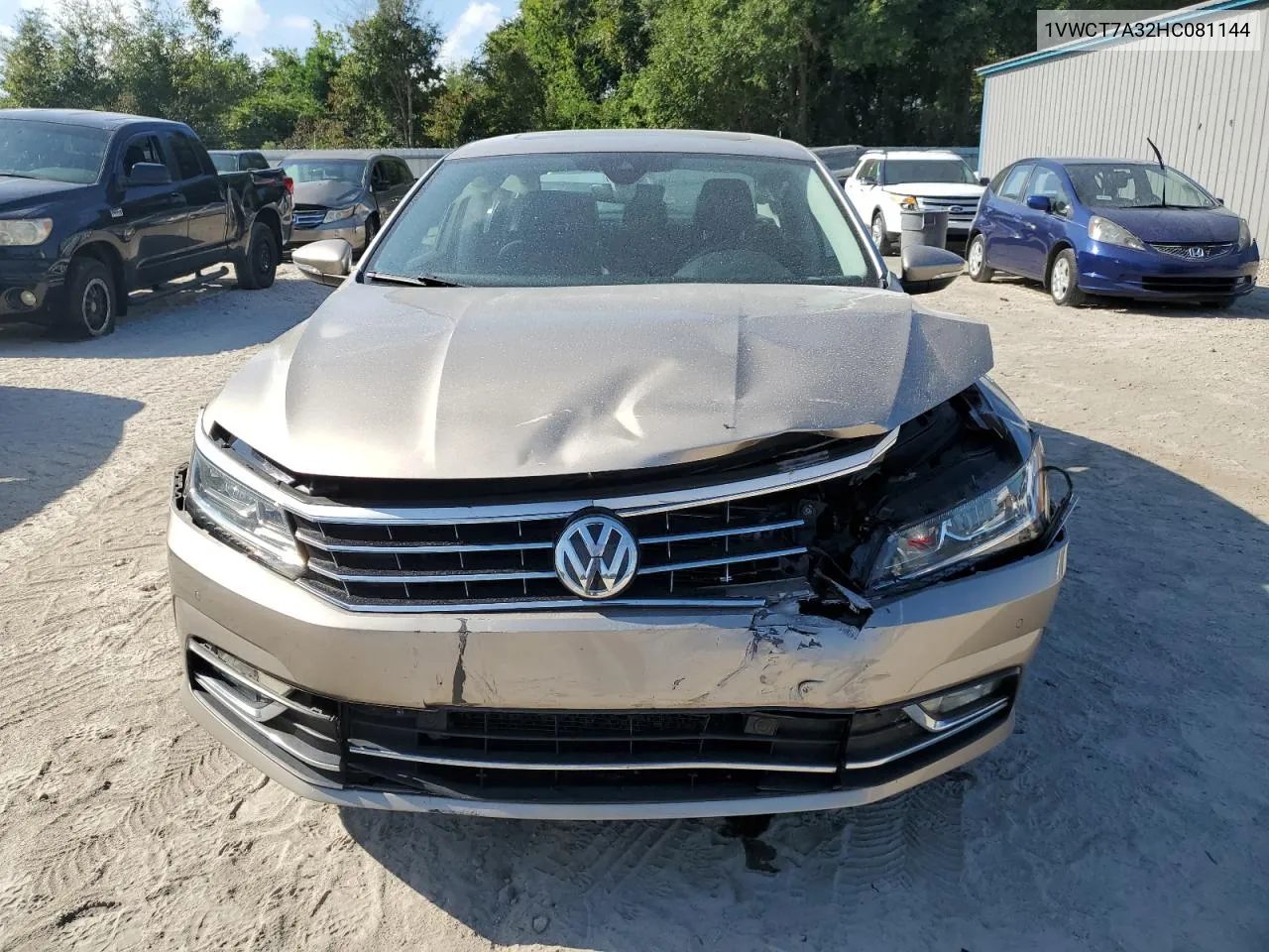 2017 Volkswagen Passat Sel Premium VIN: 1VWCT7A32HC081144 Lot: 69102334