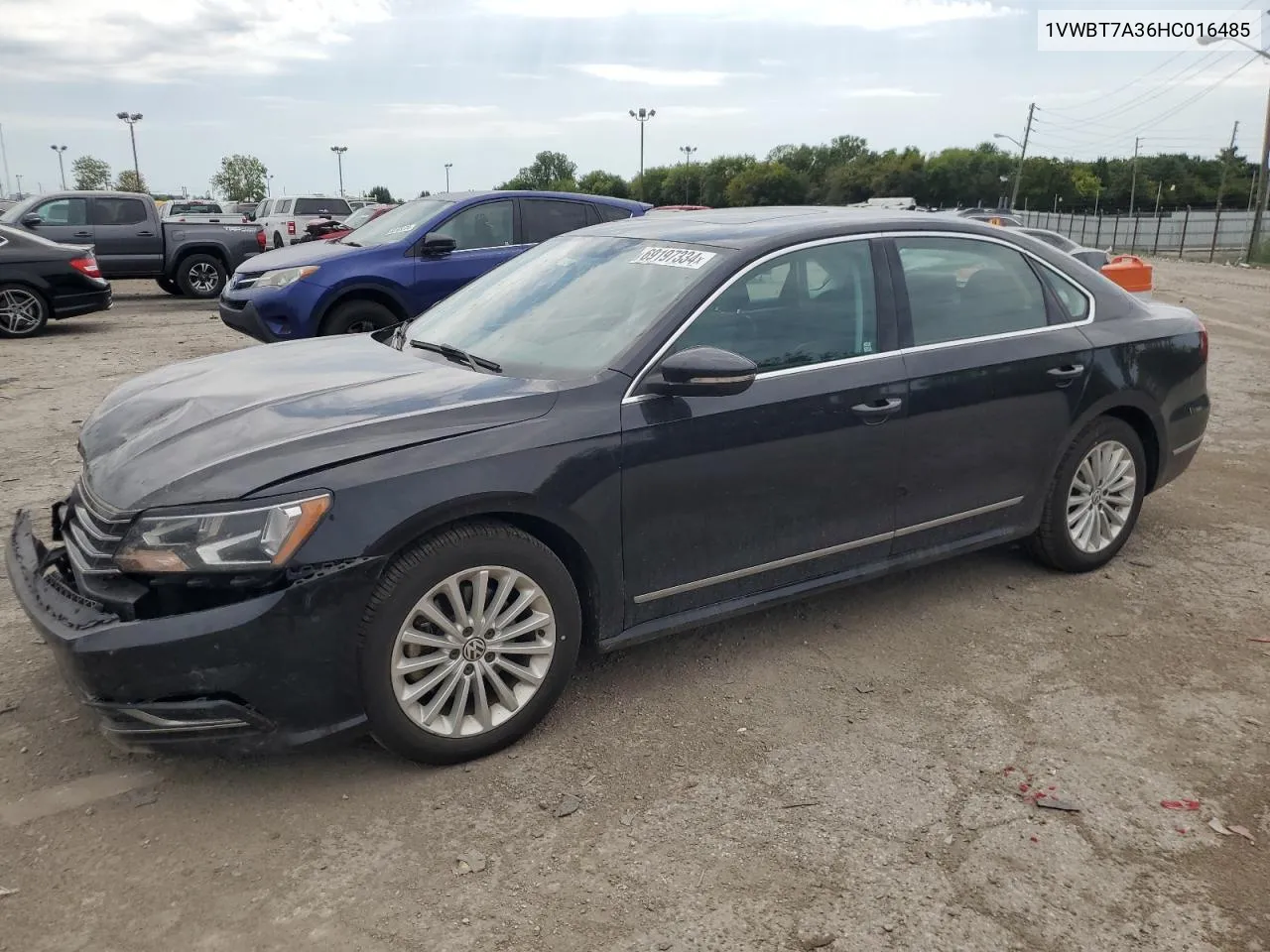 1VWBT7A36HC016485 2017 Volkswagen Passat Se