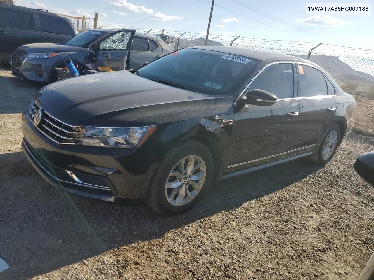 1VWAT7A35HC009183 2017 Volkswagen Passat S