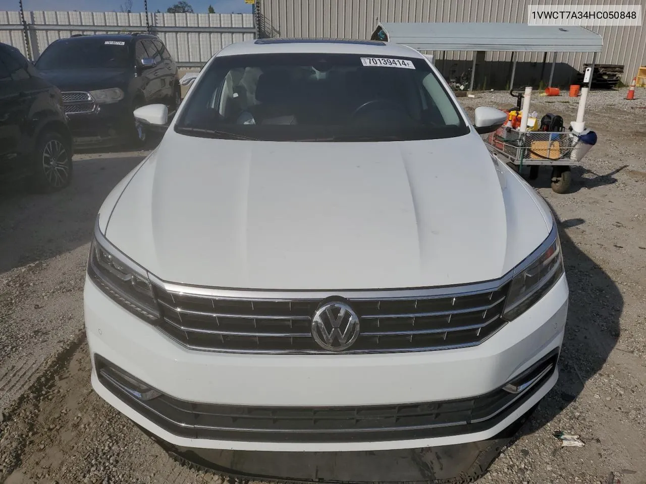 1VWCT7A34HC050848 2017 Volkswagen Passat Sel Premium